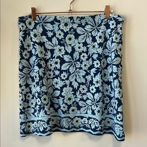 J. Jill Sz M/L Floral Circle Skirt • NEW!